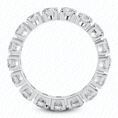 14 Karat White Gold  Cut Diamond Unique Engagement Ring 