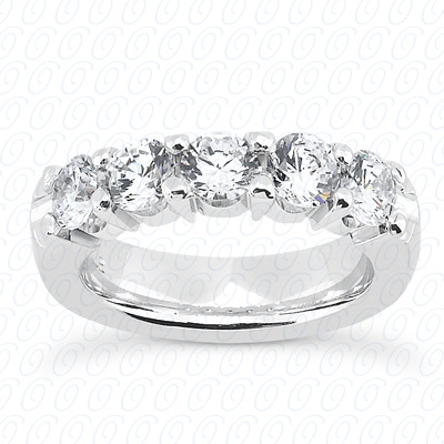 14 Karat White Gold  Cut Diamond Unique Engagement Ring 