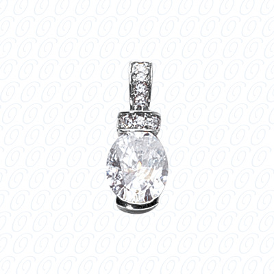 14 Karat White Gold  Cut Diamond Unique Engagement Ring 