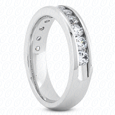 14 Karat White Gold  Cut Diamond Unique Engagement Ring 