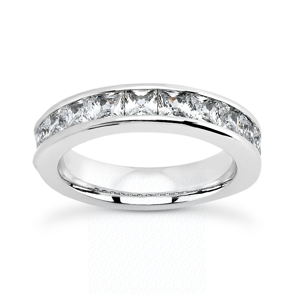14 Karat White Gold  Cut Diamond Unique Engagement Ring 